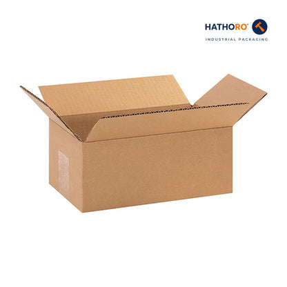 Hathoro 9 x 5 x 3 inch corrugated shipping box
