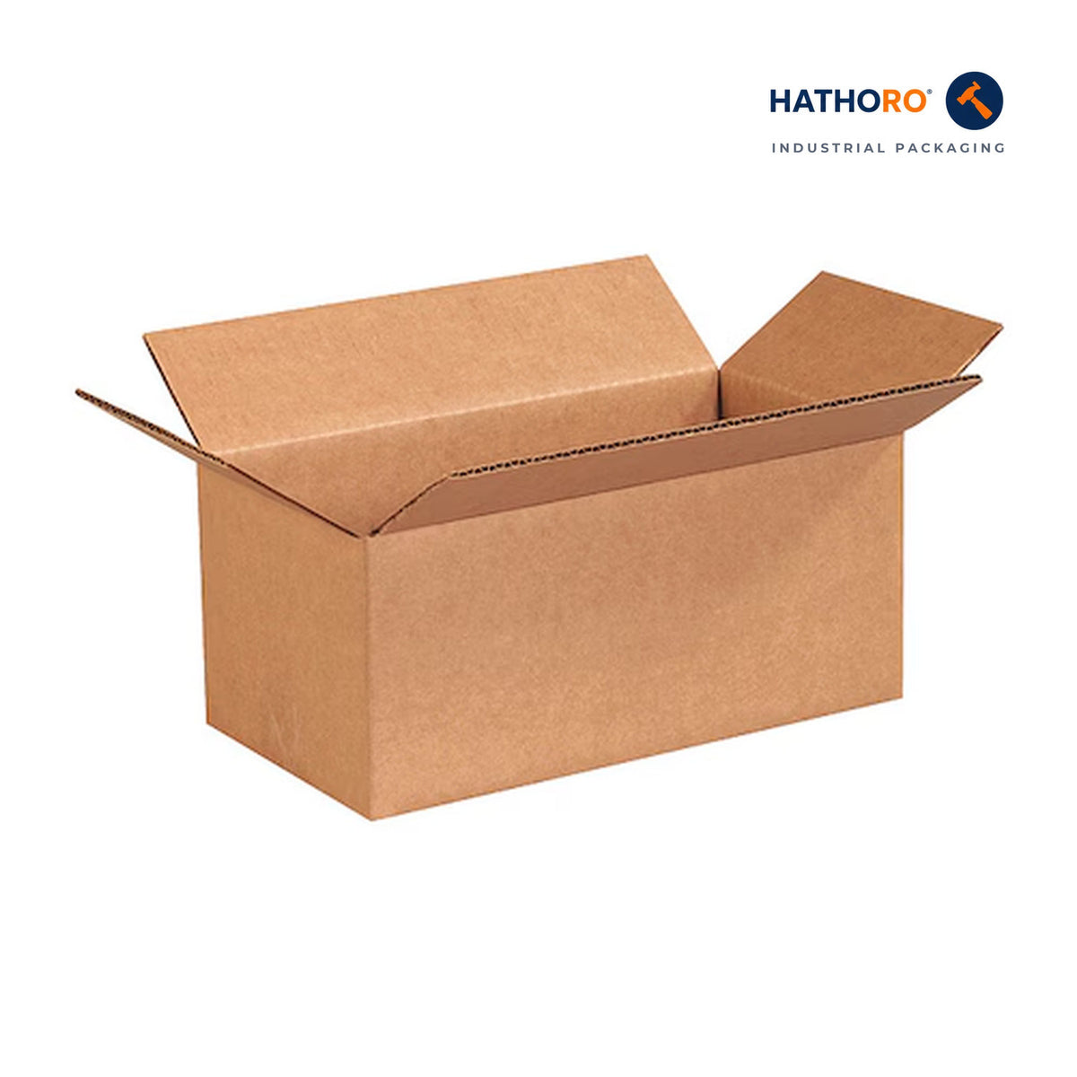 Hathoro 10 x 5 x 4 inch corrugated shipping box