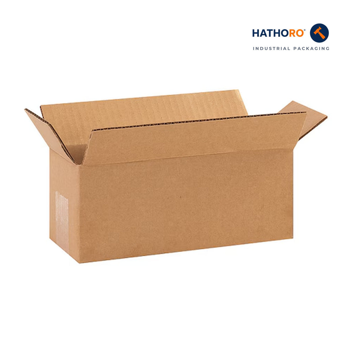 Hathoro 10 x 4 x 4 inch corrugated shipping box