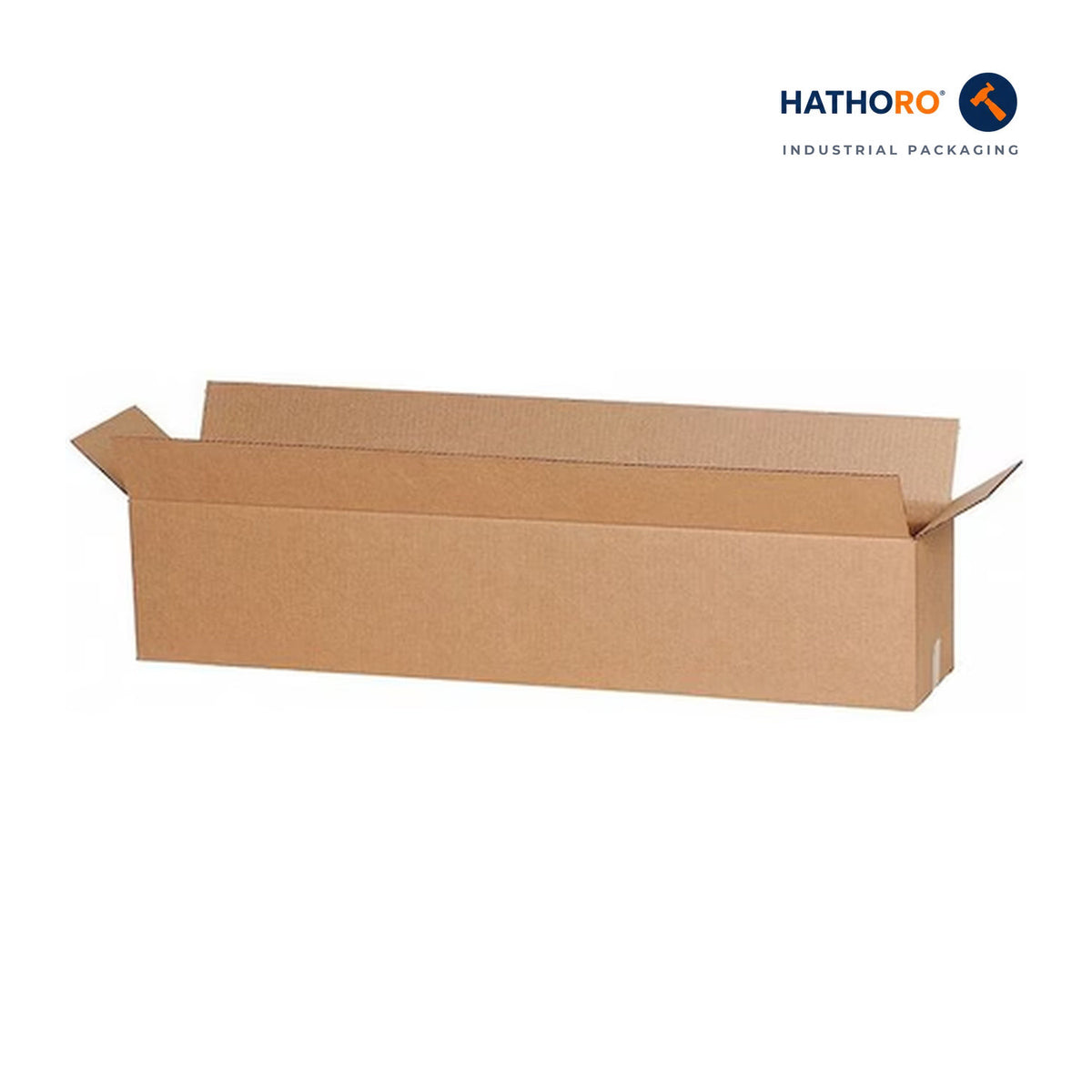 Hathoro 48 x 8 x 8 inch corrugated shipping box