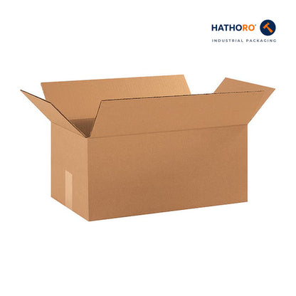 Hathoro 18 x 10 x 8 inch corrugated shipping box