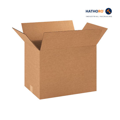 Hathoro 18 x 12 x 14 inch corrugated shipping box