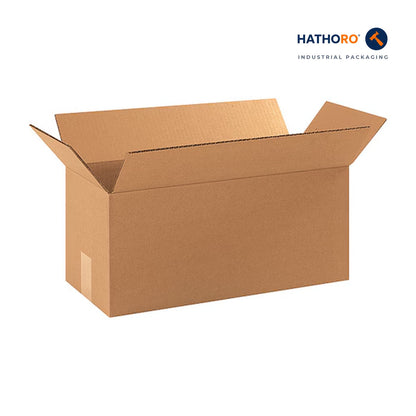Hathoro 18 x 8 x 8 inch corrugated shipping box