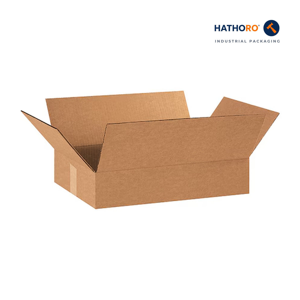 Hathoro 18 x 12 x 3 inch corrugated shipping box