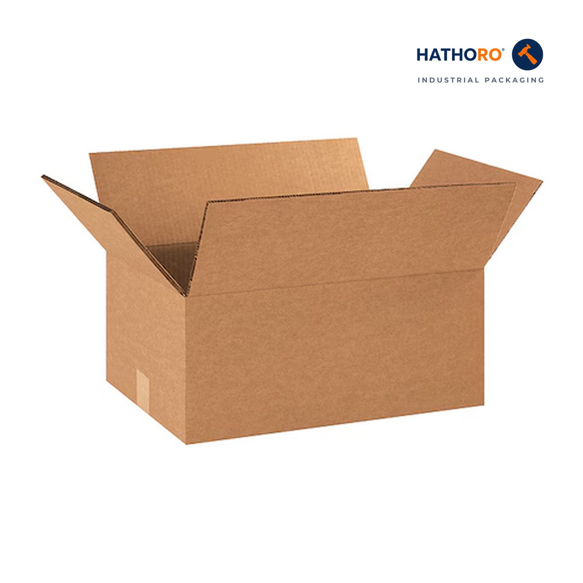 Hathoro 18 x 12 x 6 inch corrugated shipping box