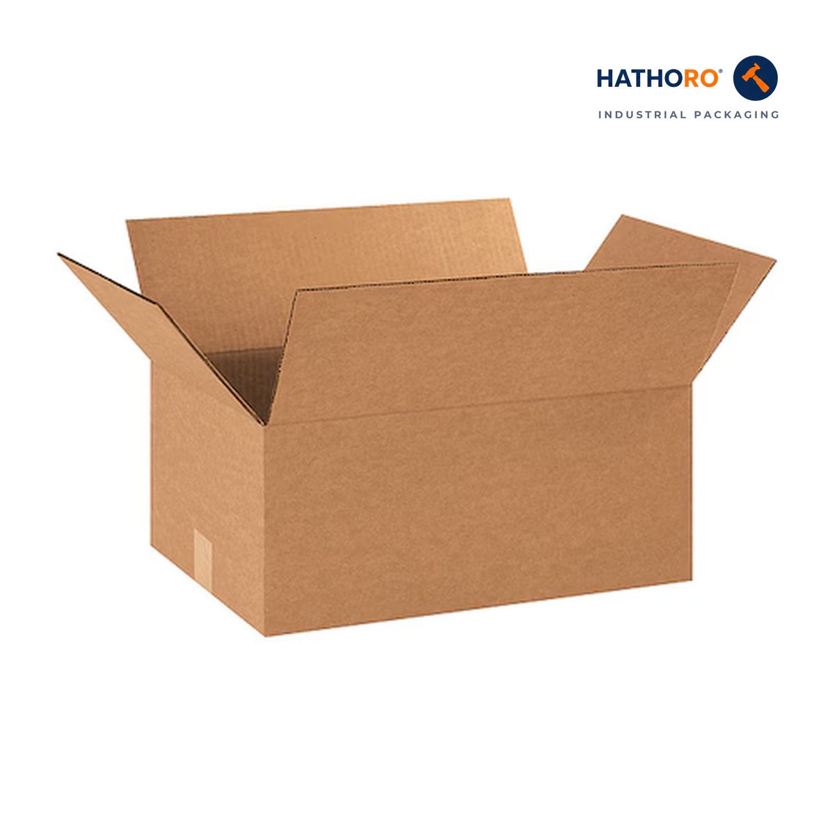 Hathoro 18 x 12 x 8 inch corrugated shipping box