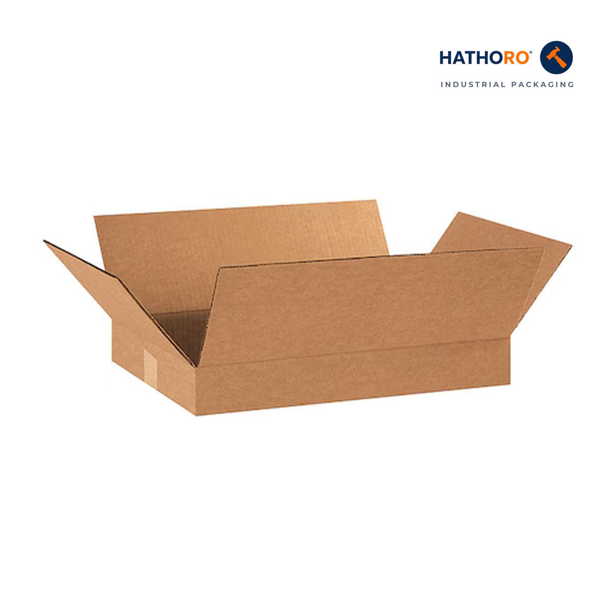 Hathoro 18 x 12 x 2 inch corrugated shipping box