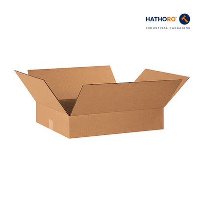 Hathoro 20 x 16 x 4 inch corrugated shipping box