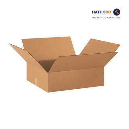 Hathoro 20 x 18 x 4 inch corrugated shipping box