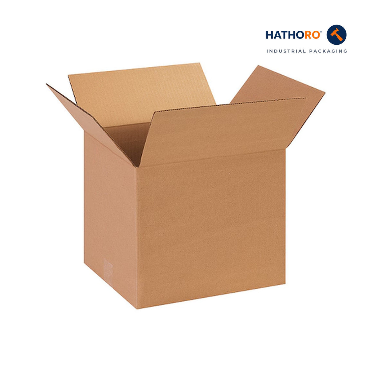Hathoro 13 x 11 x 11 inch corrugated shipping box
