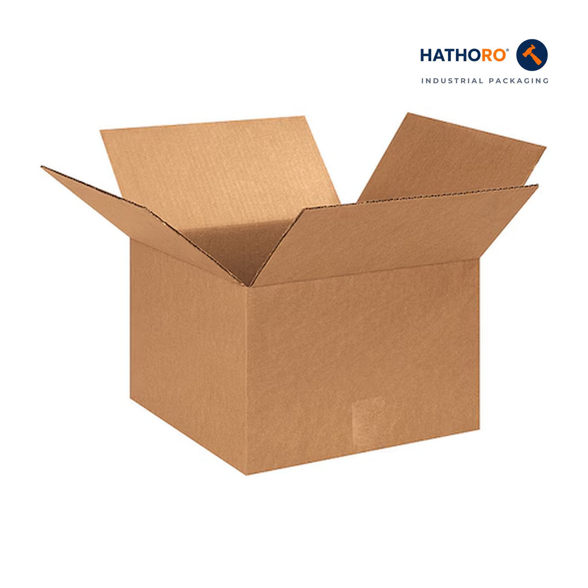 Hathoro 13 x 13 x 9 inch corrugated shipping box