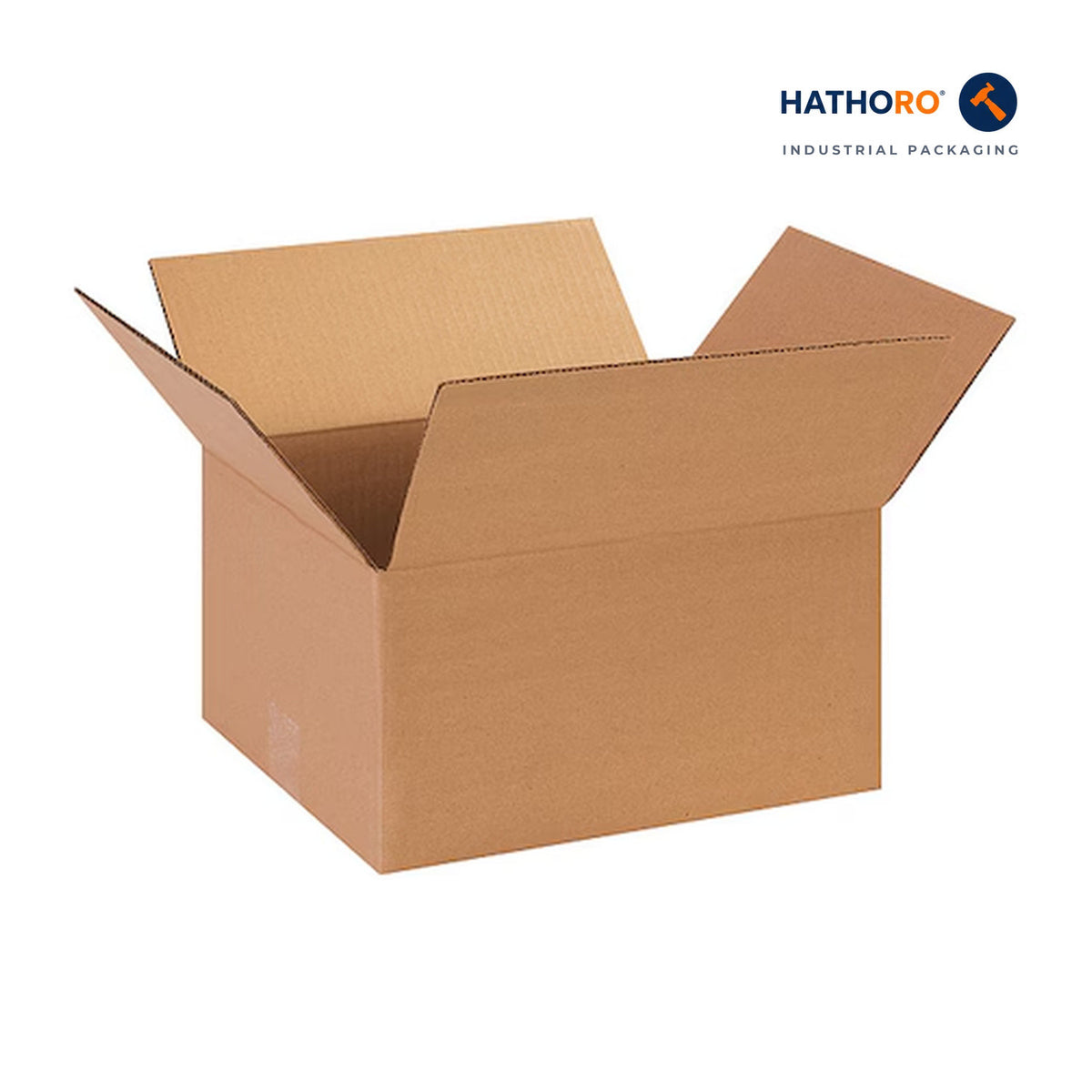 Hathoro 13 x 11 x 7 inch corrugated shipping box