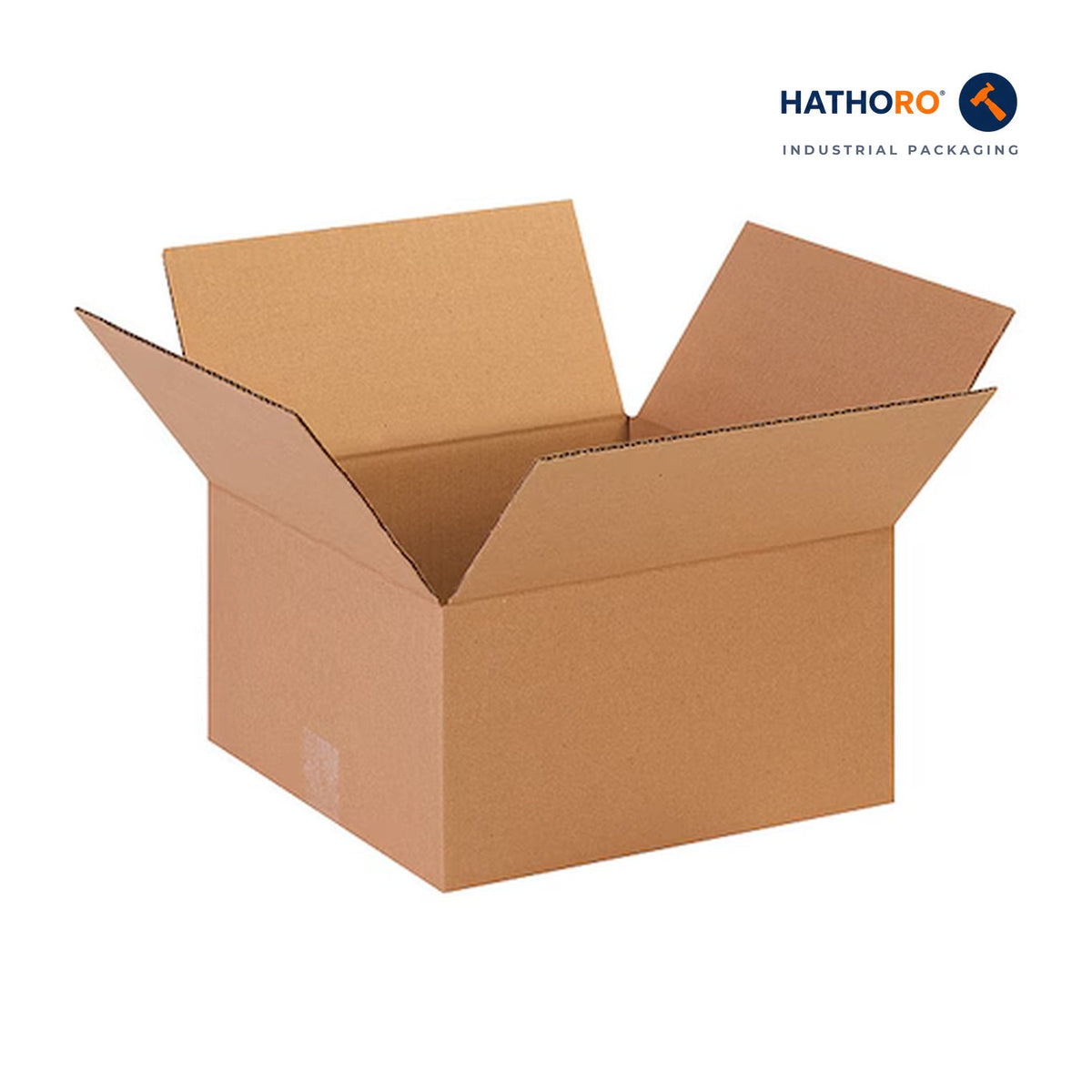 Hathoro 13 x 13 x 7 inch corrugated shipping box