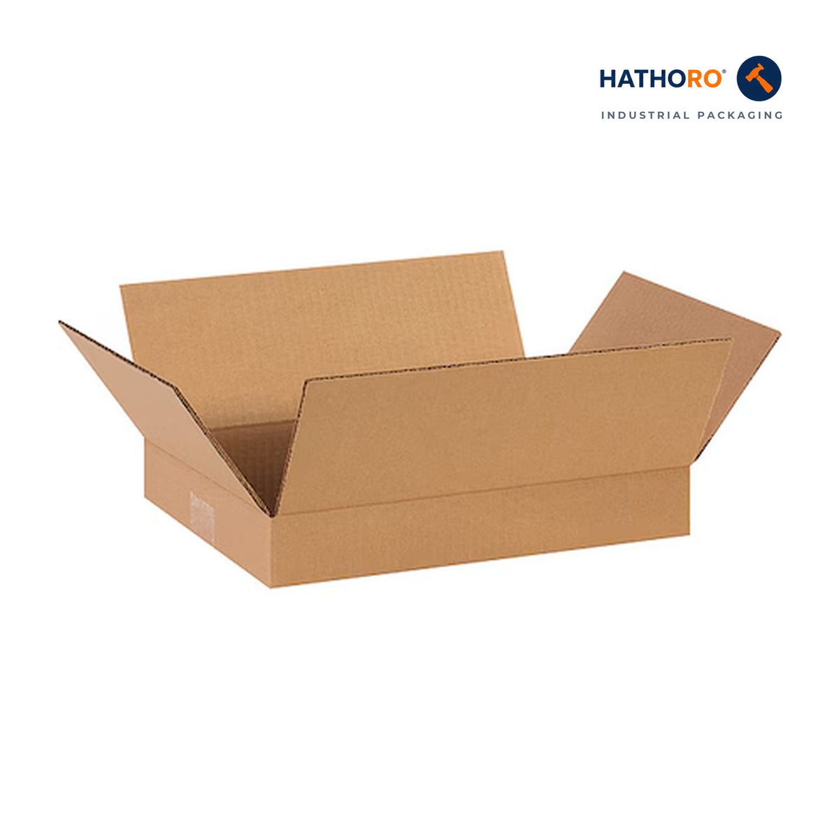 Hathoro 14 x 10 x 2 inch corrugated shipping box