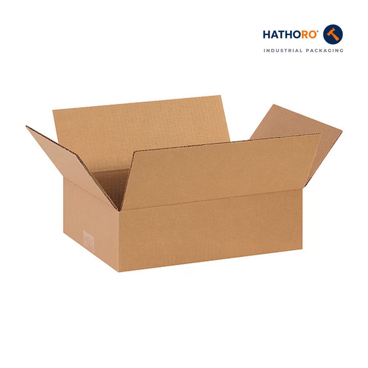Hathoro 13 x 9 x 4 inch corrugated shipping box
