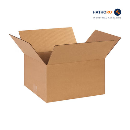 Hathoro 14 x 12 x 8 inch corrugated shipping box