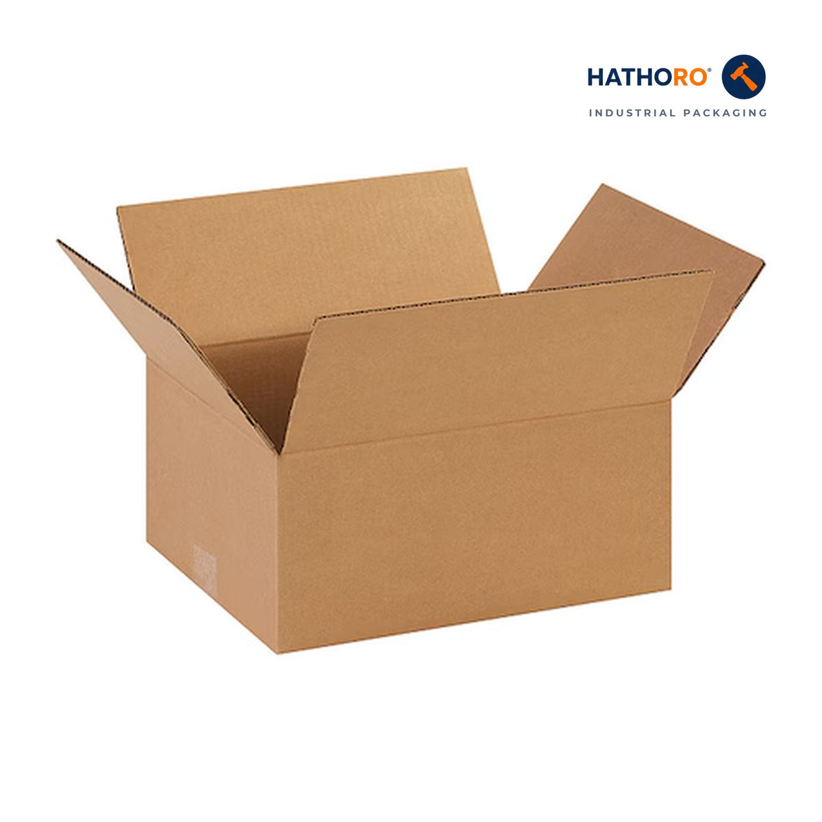 Hathoro 14 x 11 x 6 inch corrugated shipping box