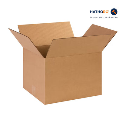 Hathoro 14 x 12 x 10 inch corrugated shipping box