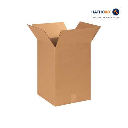 Hathoro 14 x 14 x 20 inch corrugated shipping box