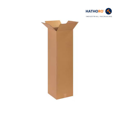 Hathoro 14 x 14 x 48 inch corrugated shipping box