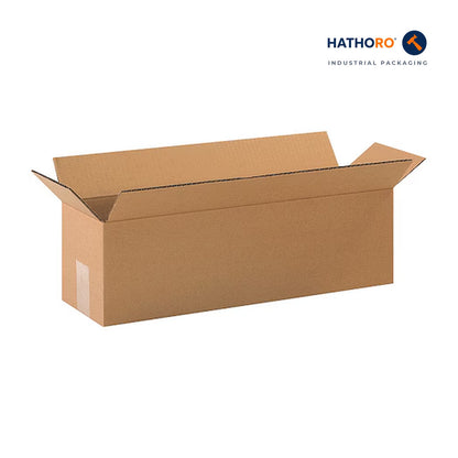 Hathoro 20 x 6 x 6 inch corrugated shipping box
