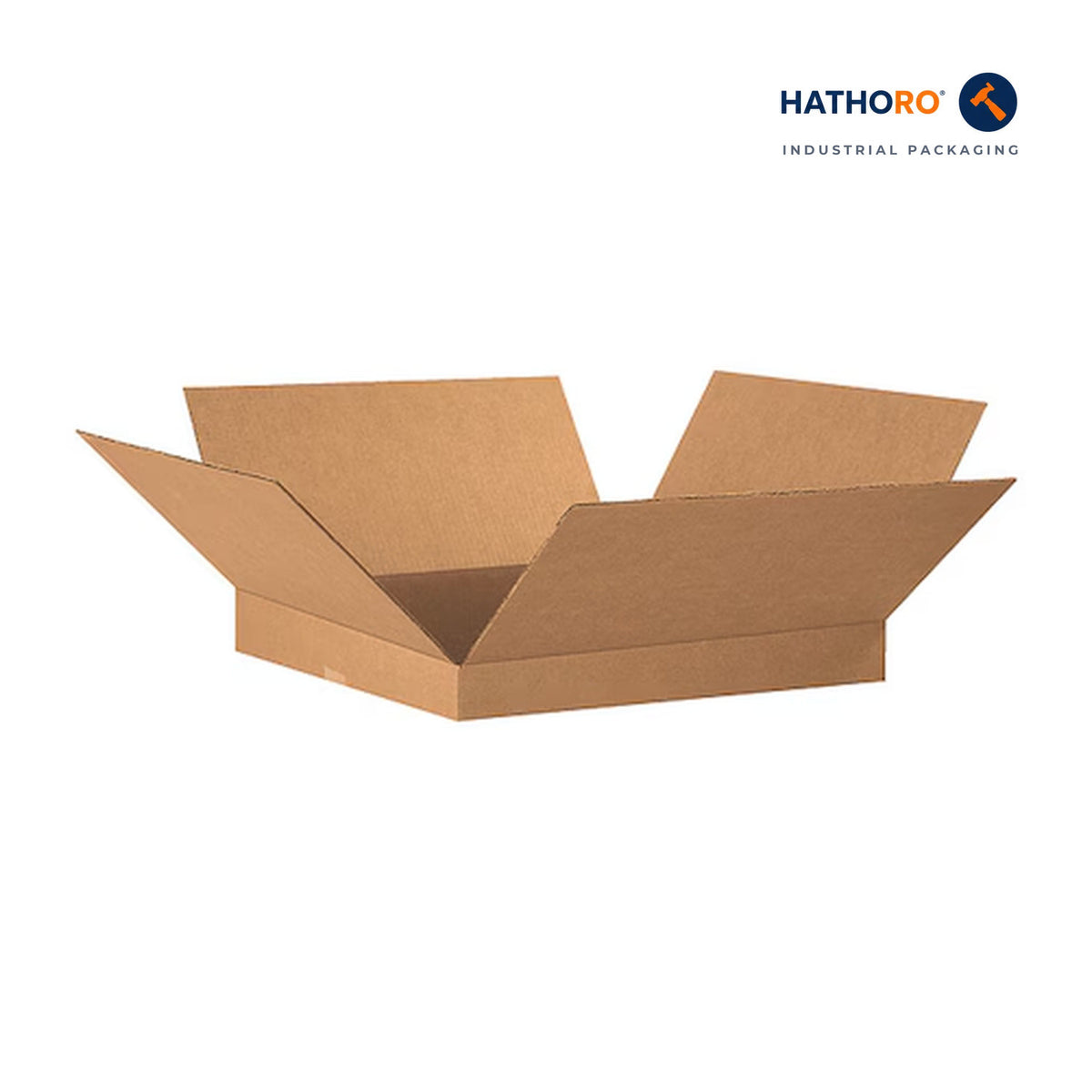 Hathoro 20 x 20 x 2 inch corrugated shipping box