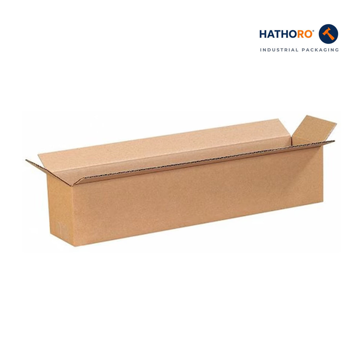 Hathoro 20 x 4 x 4 inch corrugated shipping box