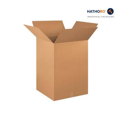 Hathoro 20 x 20 x 30 inch corrugated shipping box