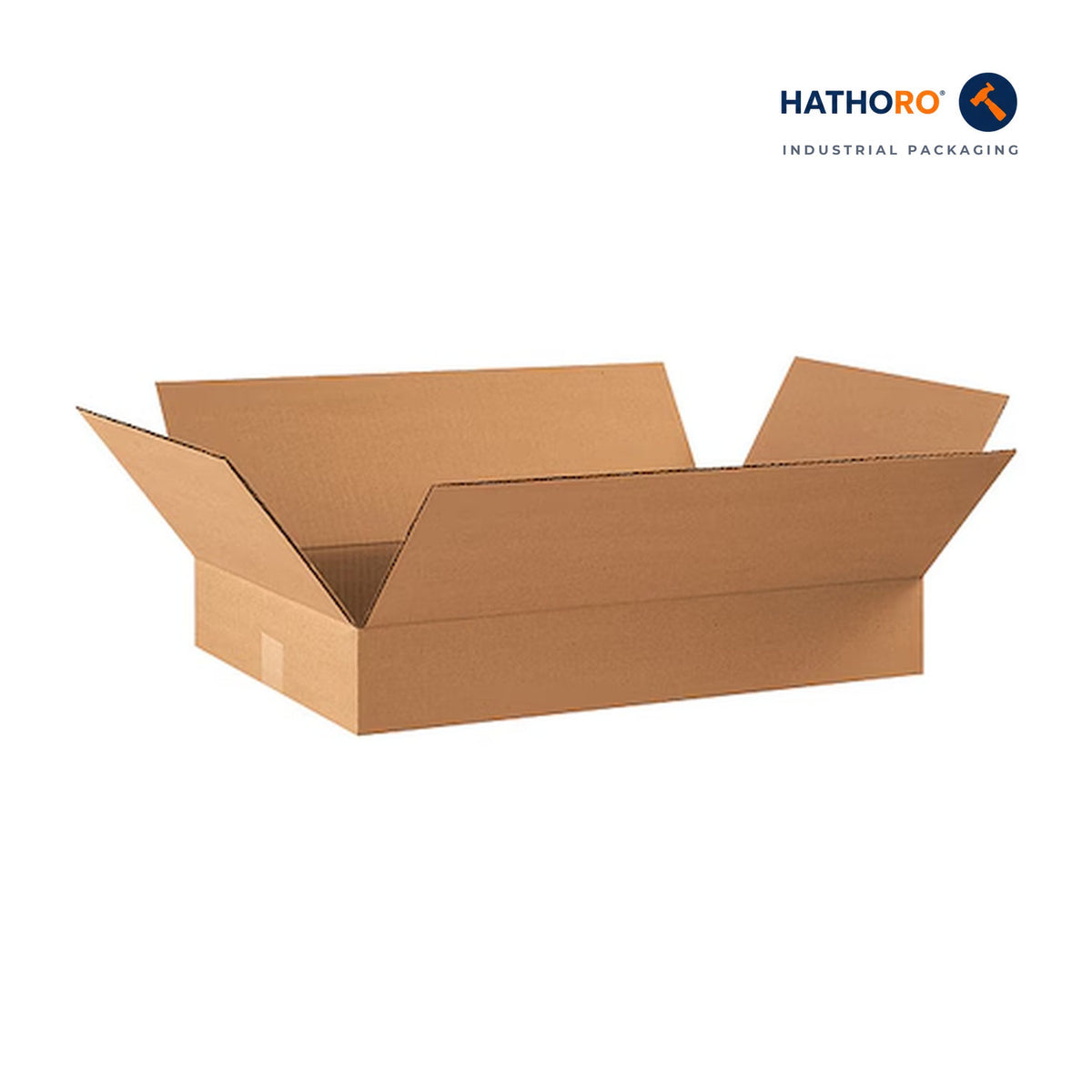 Hathoro 22 x 14 x 4 inch corrugated shipping box