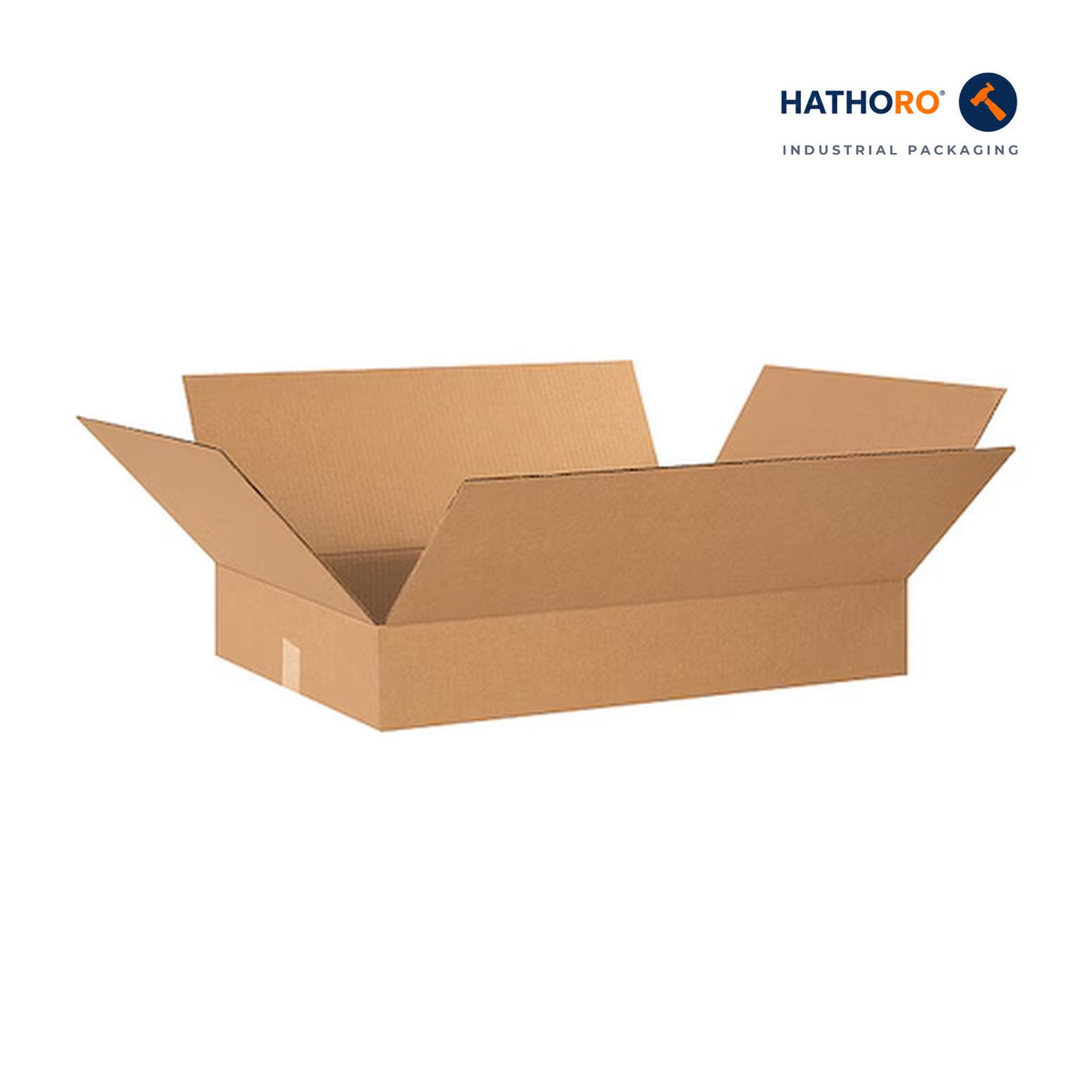 Hathoro 24 x 18 x 4 inch corrugated shipping box