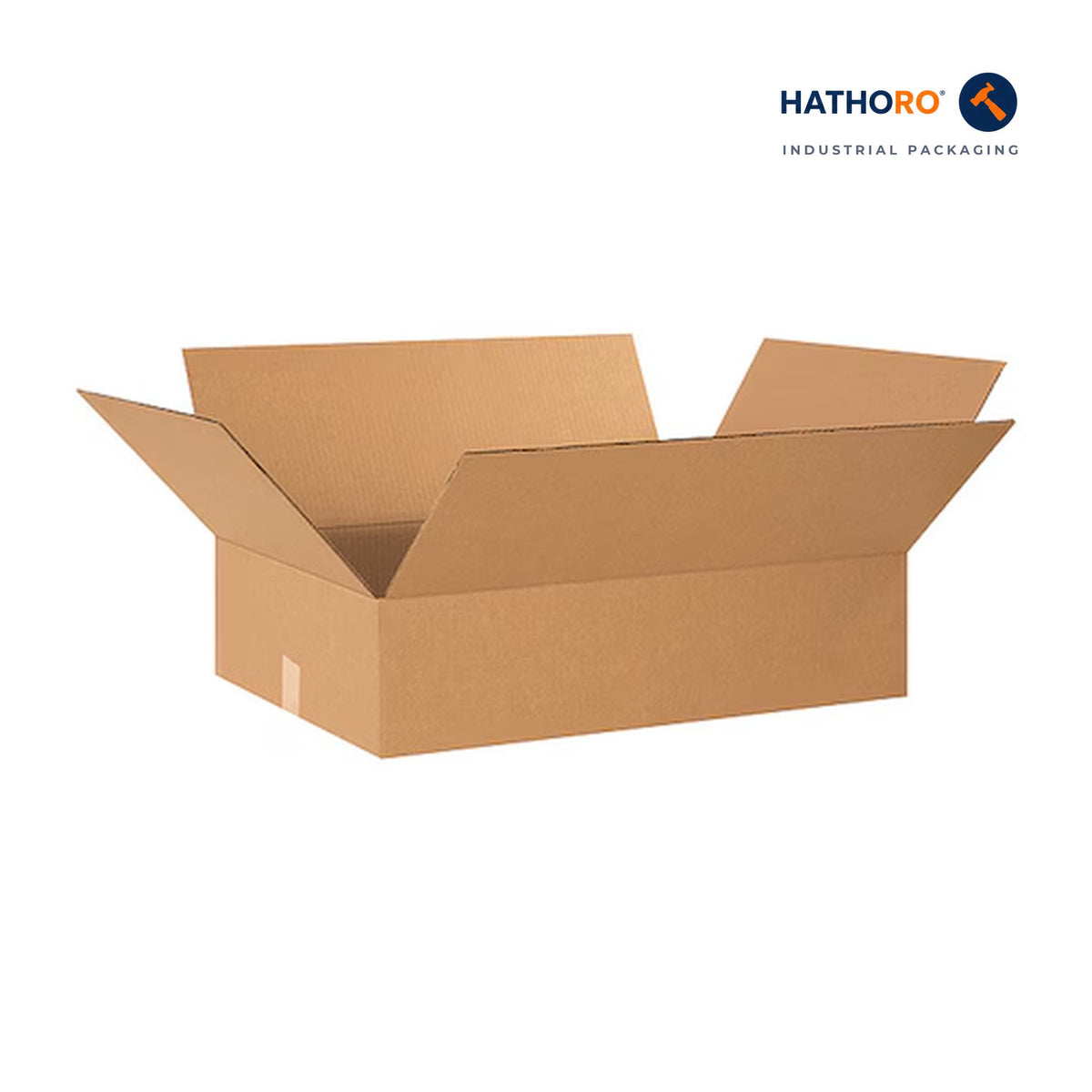 Hathoro 24 x 18 x 6 inch corrugated shipping box