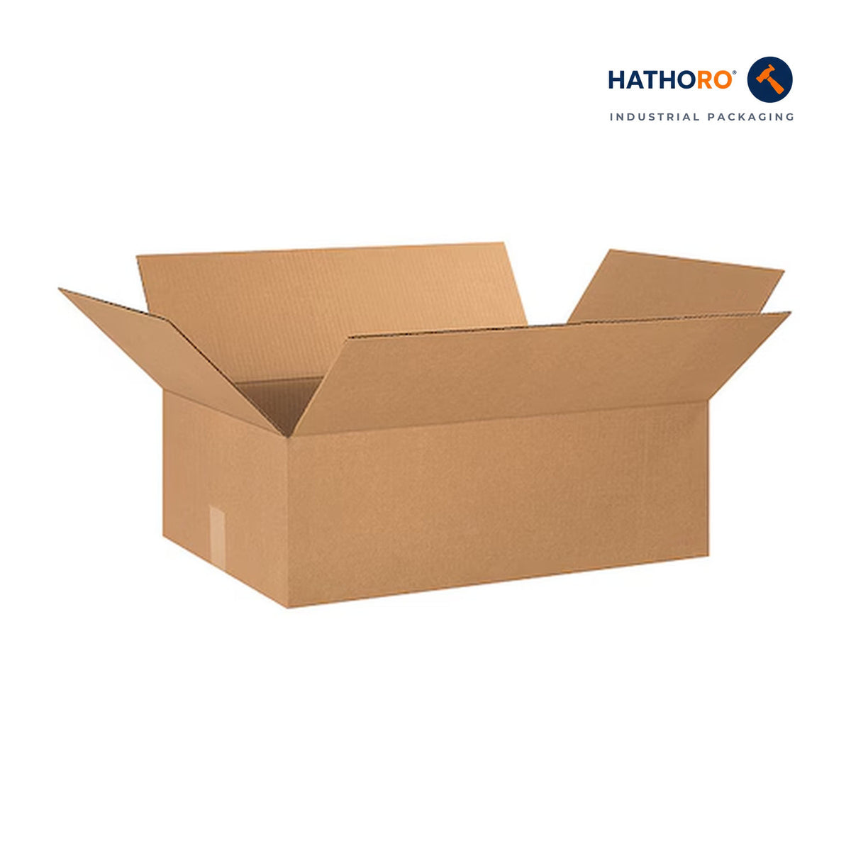 Hathoro 24 x 16 x 8 inch corrugated shipping box