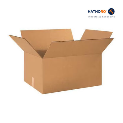 Hathoro 24 x 18 x 12 inch corrugated shipping box