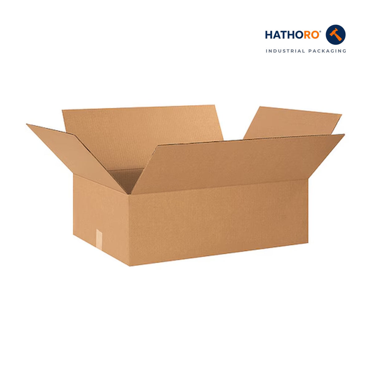 Hathoro 24 x 18 x 8 inch corrugated shipping box