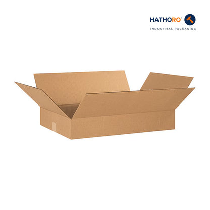 Hathoro 24 x 16 x 4 inch corrugated shipping box