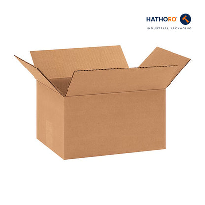 Hathoro 11-1/4 x 8-3/4 x 5 inch corrugated shipping box