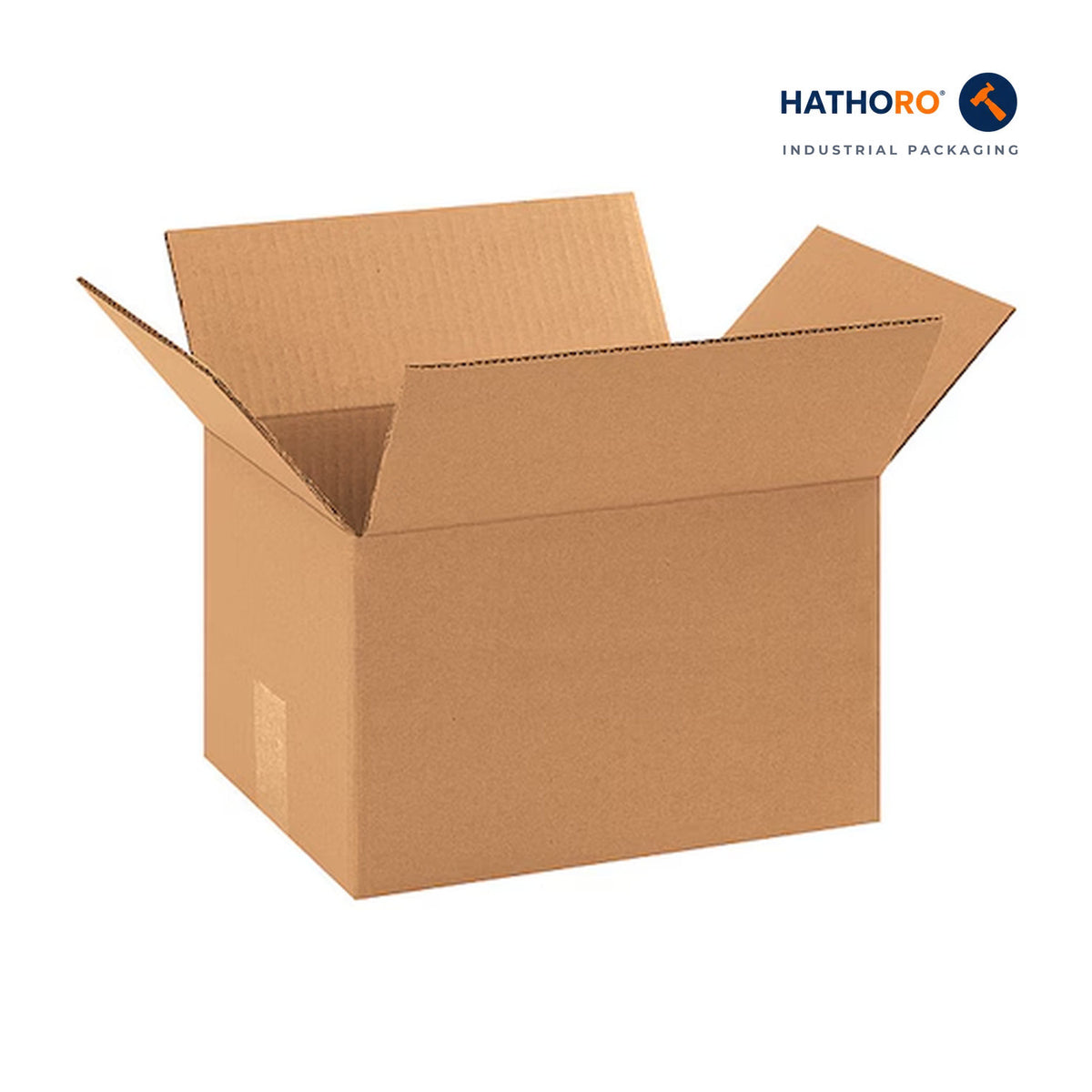 Hathoro 11-1/4 x 8-3/4 x 8 inch corrugated shipping box