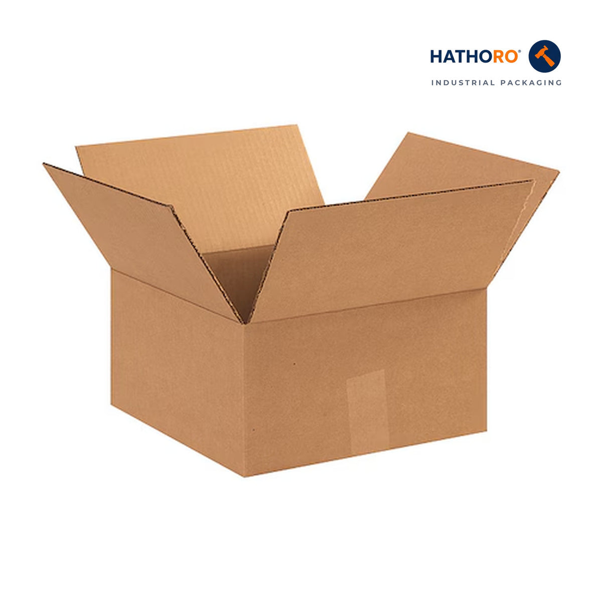 Hathoro 12 x 12 x 6 inch corrugated shipping box