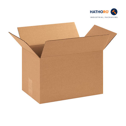 Hathoro 14 x 9 x 9 inch corrugated shipping box