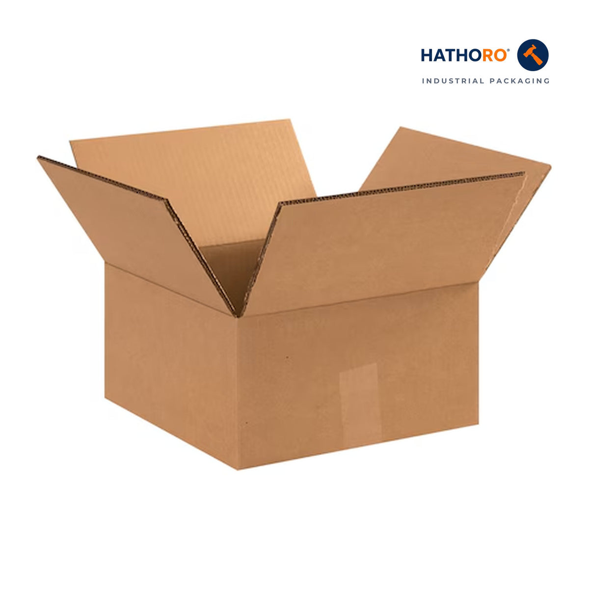 Hathoro 14 x 14 x 8 inch corrugated shipping box
