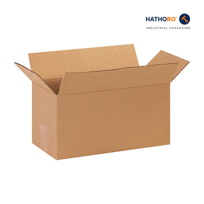 Hathoro 14 x 7 x 7 inch corrugated shipping box