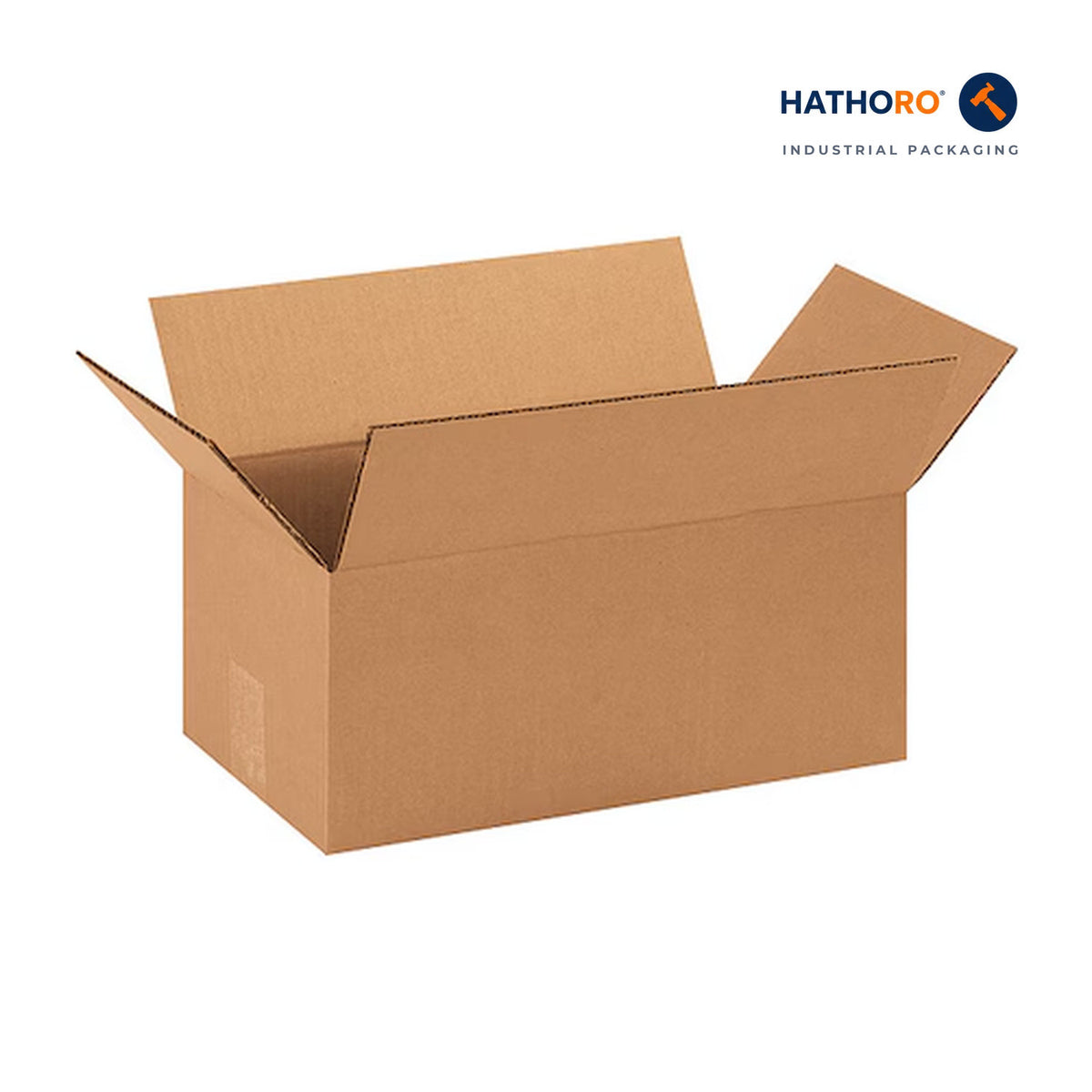 Hathoro 14 x 8 x 6 inch corrugated shipping box