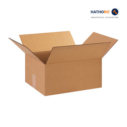 Hathoro 15 x 13 x 7 inch corrugated shipping box