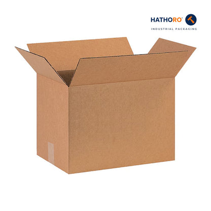 Hathoro 16 x 8 x 12 inch corrugated shipping box