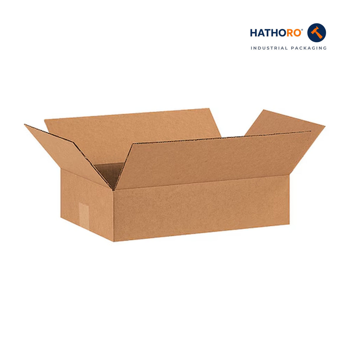 Hathoro 15 x 10 x 4 inch corrugated shipping box