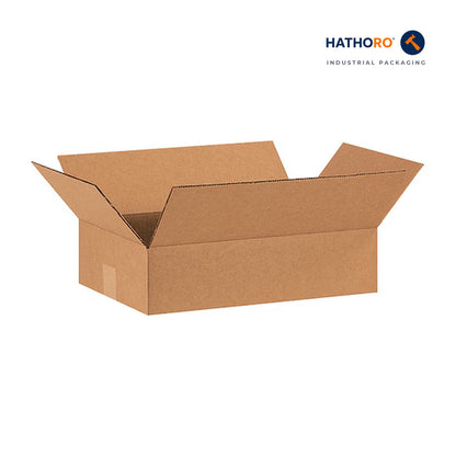 Hathoro 15 x 10 x 4 inch corrugated shipping box