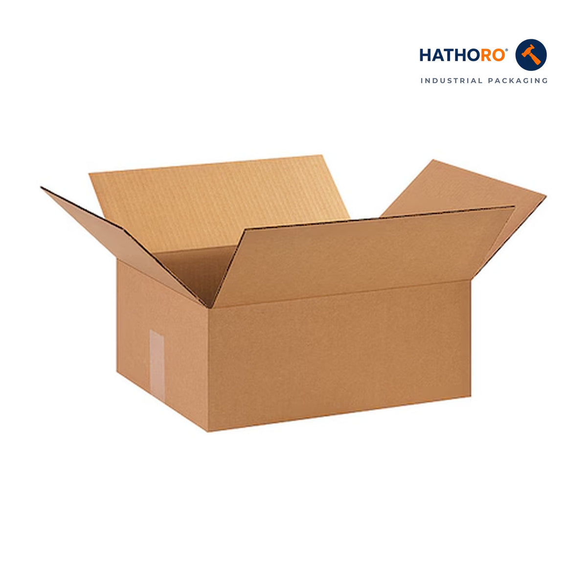 Hathoro 15 x 12 x 6 inch corrugated shipping box