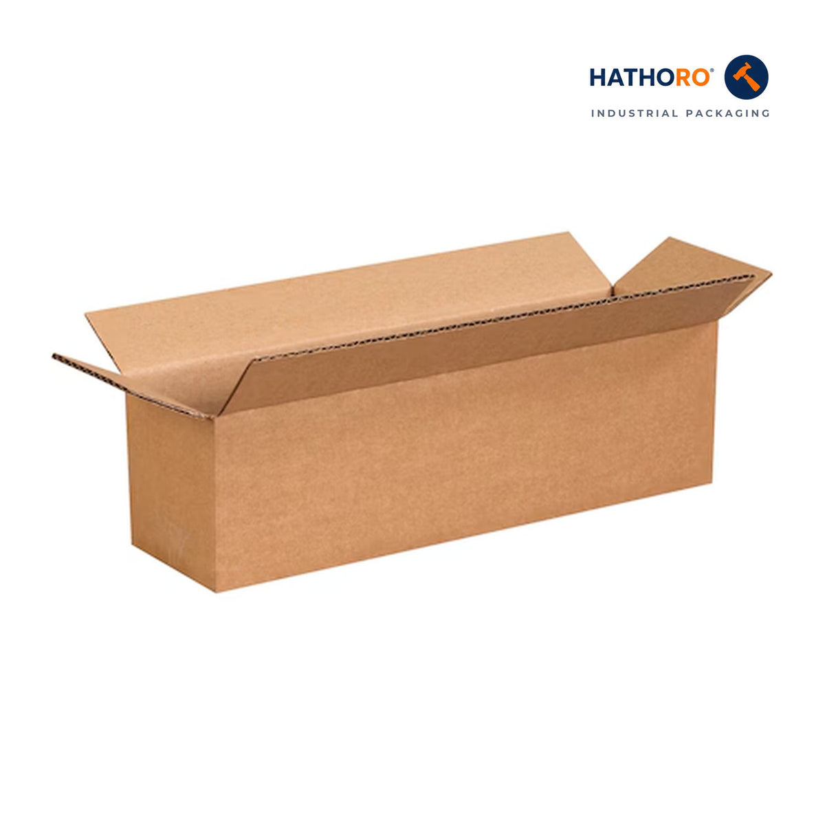 Hathoro 14 x 4 x 4 inch corrugated shipping box