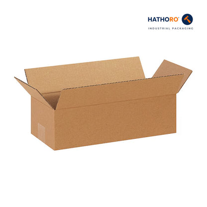 Hathoro 14 x 6 x 4 inch corrugated shipping box