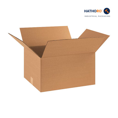 Hathoro 18 x 14 x 10 inch corrugated shipping box
